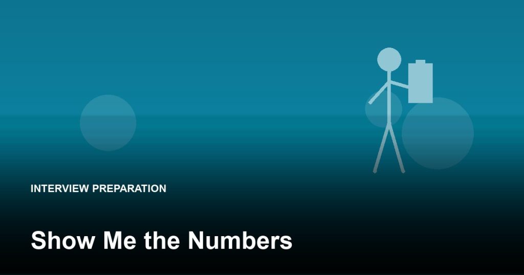 Show Me the Numbers